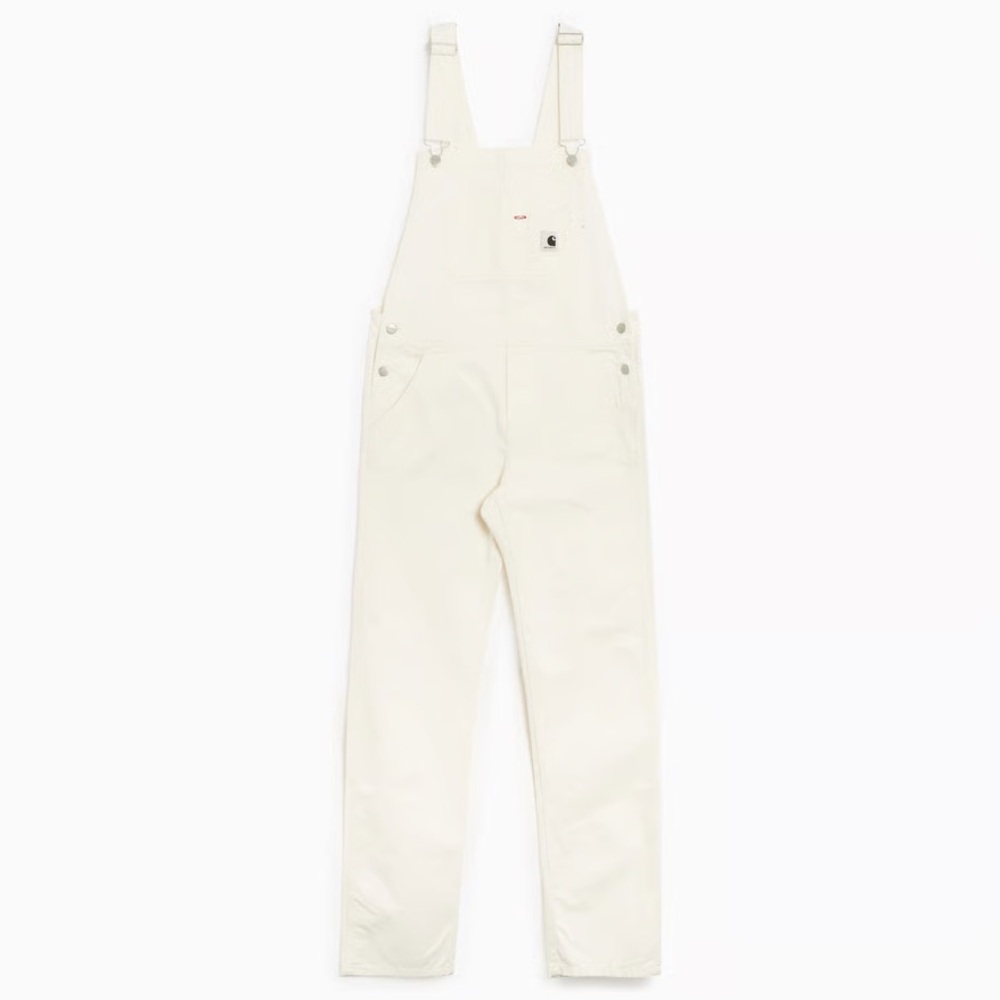 Carhartt WIP White Women's Jeans Overalls